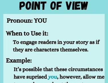 Second Person Point Of View Stories