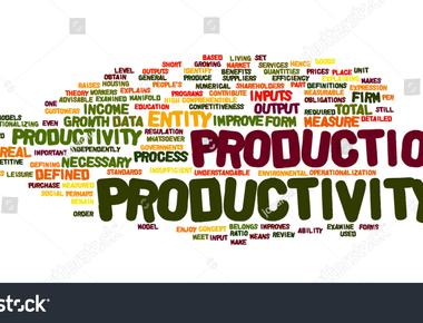 Words Relating to Work - The Language of Productivity