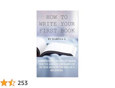 How To Write Your First Book